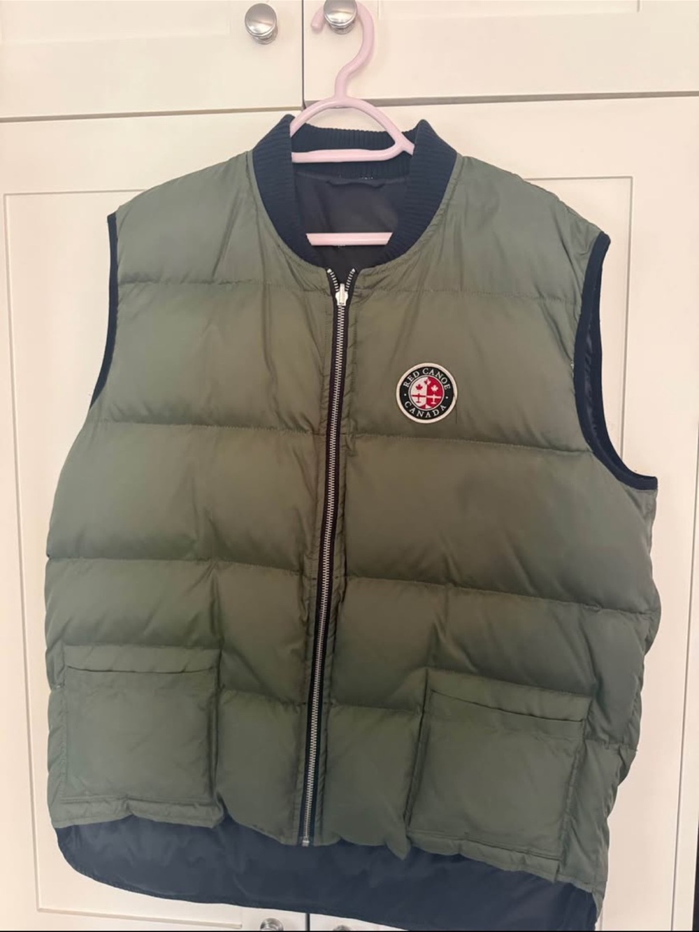 Red Cano men’ reversible vest never worn purchase 13 reasons port dover